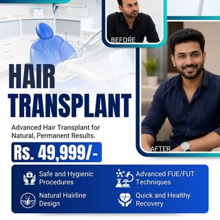 Hair loss doesn’t have to be permanent.

A hair transplant is more than a cosmetic procedure—it’s a 