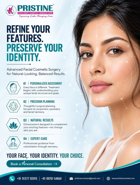 Refine Your Features. Preserve Your Identity.

Advanced Facial Cosmetic Surgery for Natural-Looking,