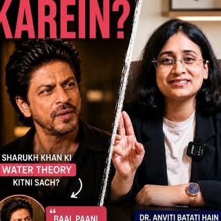 🚿 **Can washing your hair with only water really give you healthy hair like Shah Rukh Khan? 🤔**

A