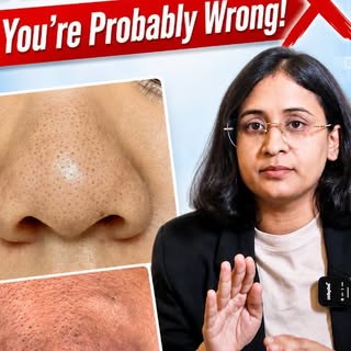 Think those tiny dots on your nose are blackheads? 🖤
❌ Think again!
You might be dealing with somet