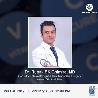Meet Dr. Rupak B Ghimire Consultant Dermatologist &Hair Transplant Surgeon. 

This week on Dr. Kanti