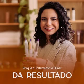 🪞O Tratamento Vi Oliver dá resultado, porque antes de produzir um Hair Home Care kit, é realizado u