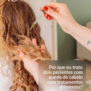 Duas pessoas podem chegar ao consultório com a mesma queixa: queda de cabelo. À primeira vista, pare