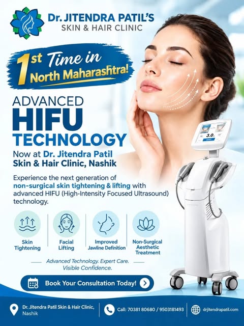 ✨ Advanced HIFU Technology is now in Nashik! ✨

Experience the next generation of non-surgical skin 