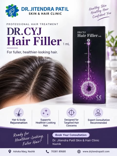 Stronger-looking, healthier-looking hair starts with the right care. ✨
Discover Dr. CYJ Hair Filler 