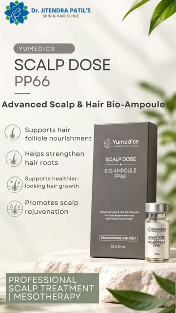 Healthy scalp, stronger-looking hair ✨
Give your hair the care it deserves with YUMEDICS® Scalp Dose