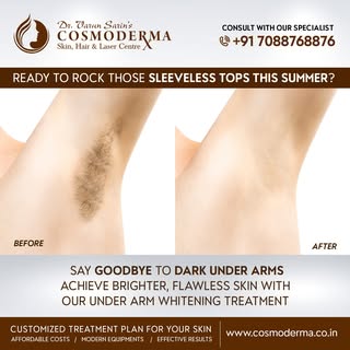 Ready to rock those sleeveless tops this summer? Say goodbye to dark underarms and achieve brighter,