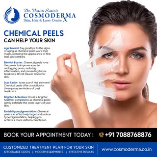 Reveal Youthful Radiance with Chemical Peel Treatment !

Age Rewind: Say goodbye to the signs of agi
