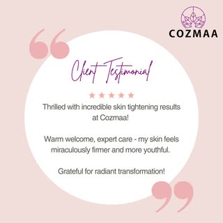 Your radiant smiles are our greatest success stories! 

At Cozmaa, we're honored to be part of your 