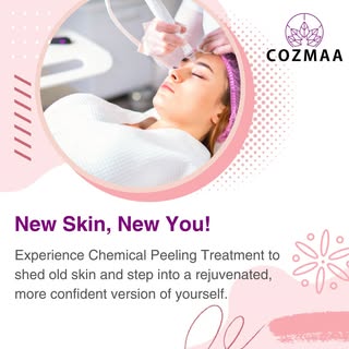 Elevate Your Skin, Elevate Your Confidence.

Reveal Your Inner Glow with Chemical Peels! 

At Cozmaa