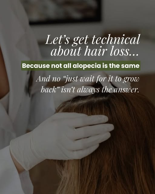 Not all alopecia is the same, which means the treatment shouldn’t be either. 🌱

From androgenetic a