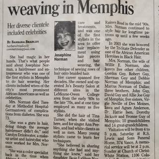 Share your love and memories. Josephine Norman 1935-2008 
We celebrate your mom.