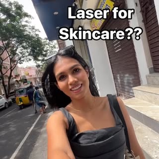 Come try Laser for Skincare with me in Pondicherry at @derma_luxe_clinic ✨

Oh I was freaking out SO