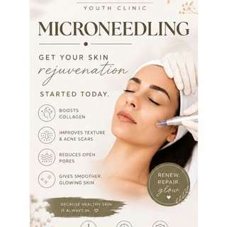 ✨ Tiny needles. Big skin transformation. ✨

Microneedling helps boost natural collagen production, i