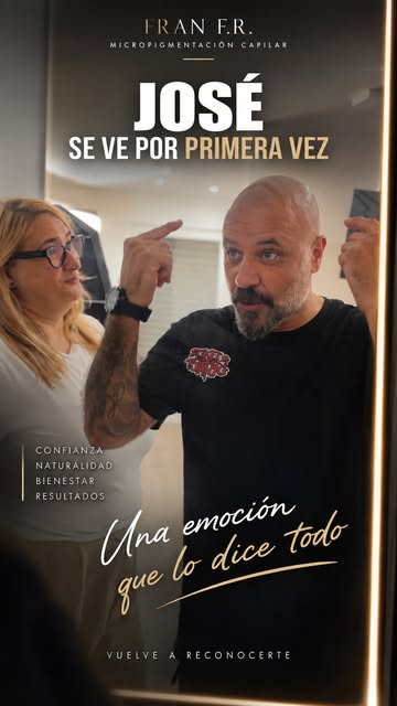 Hay momentos que no necesitan explicación. Solo hay que verlos. ❤️

José se miró al espejo después d