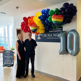 🎉 10 Years of Hair Transplants, Trust & Transformation 🎉

This month marks 10 years of Tir na nÓg 