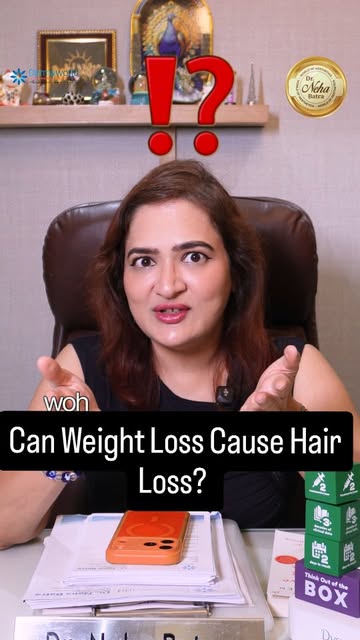 Significant weight loss can sometimes trigger telogen effluvium, leading to increased hair shedding 