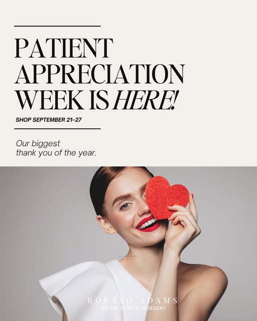 Something special is coming. 🤍 Patient Appreciation Week begins September 21!

We’re celebrating ou