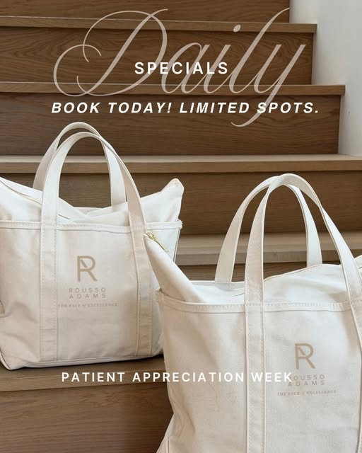 PATIENT APPRECIATION WEEK STARTS MONDAY!
Our daily specials are here and if you want one, don’t wait