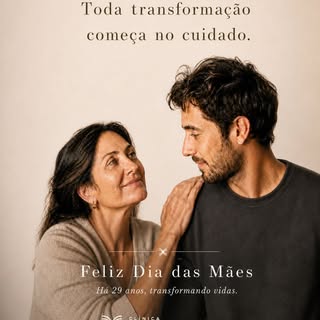 Todos nós somos o resultado 
de uma transformação.

Uma que começa muito antes 
do primeiro passo, 
