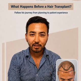 Every hair transplant journey begins with careful planning.

From designing the hairline and prepari