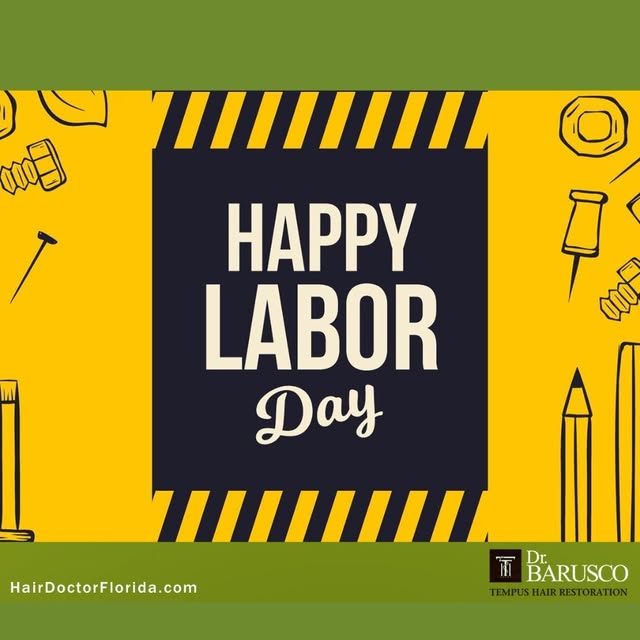 #HappyLaborDay from Tempus Hair Restoration! Enjoy your well-deserved day off! Disconnect from the w