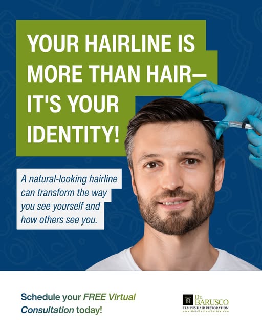 Your #hairline is more than hair—it's your identity! A natural-looking hairline can transform the wa