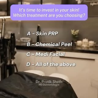 Time to invest in your skin! ✨ What’s your pick? #skincare #rajkot #dermatology | It’s time to inves