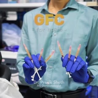 Transform Your Hair with GFC! ✨ #hairgrowth #gfctreatment  #rajkot | Tired of seeing extra hair on y