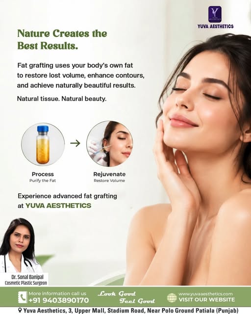 ✨ Restore Volume. Enhance Your Natural Beauty.

Fat grafting uses your own body fat to help restore 