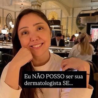 Motivos para eu NÃO SER a dermatologista que você procura.