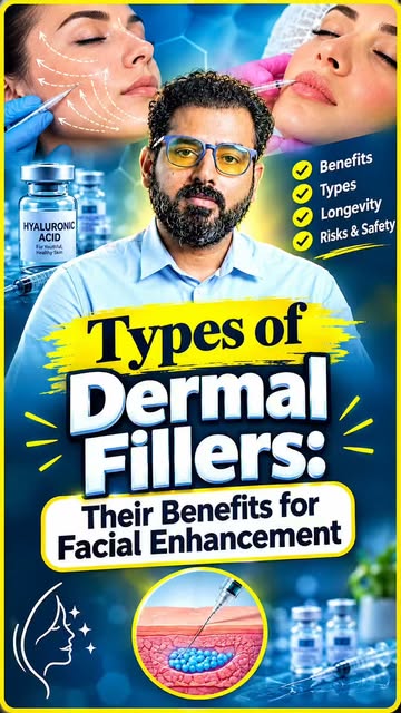 ✨ Types of Dermal Fillers Explained: Benefits for Facial Enhancement ✨

Want a more refreshed, balan