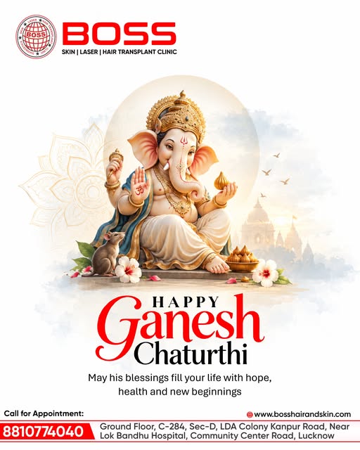 🐘✨ Happy Ganesh Chaturthi! 🙏

May Lord Ganesha bless your life with hope, good health, happiness, 