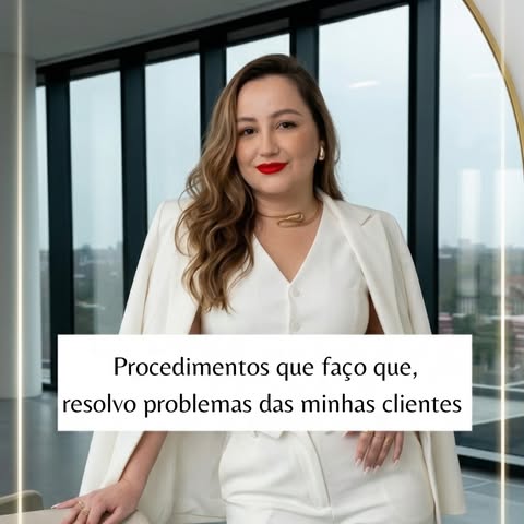 Meus procedimentos que ajudam , valorizam , embelezam e elevam a autoestima dos meus clientes.

#cam
