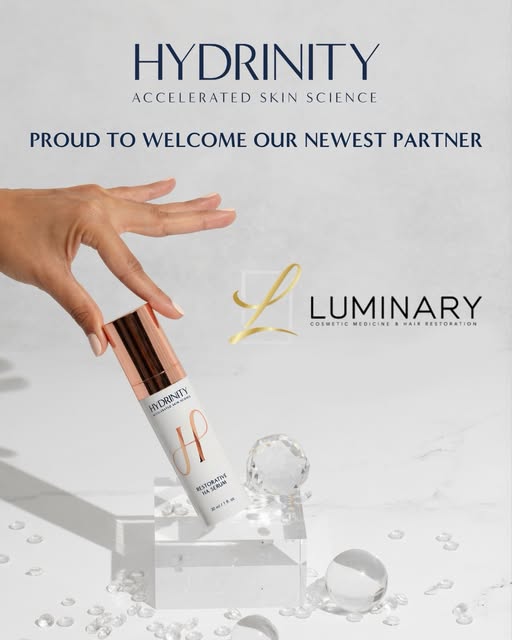 Welcoming Luminary Cosmetic Medicine & Hair Restoration to the Hydrinity family!

We are so excited 