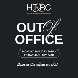 HT&RC will be closed Monday, January 20th - Friday, January 24th.

We will be happy to help you when