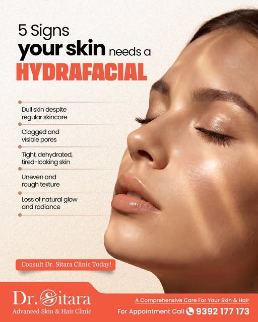 Signs Your Skin May Need a HydraFacial!

Is your skin looking dull, tired, congested, or uneven? It 