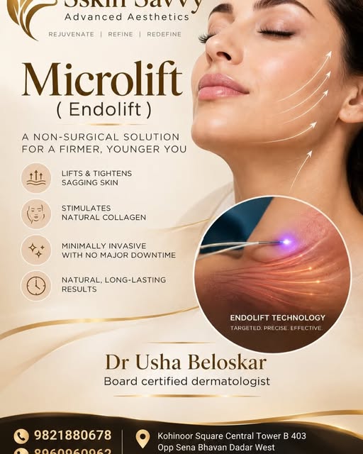 Microlift (Endolift) – Advanced Non-Surgical Skin Tightening & Facial Contouring in Mumbai

Looking 