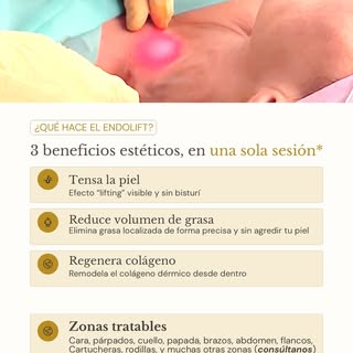 ¿Quieres tensar, definir y mejorar tu piel sin cirugía ni recuperaciones costosas?

#Endolift es un 
