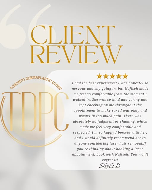 Your kind words mean the world to us 🤍✨

We’re so grateful to our clients for trusting Toronto Derm