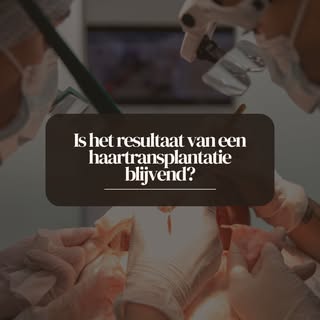 Een van de meest gestelde vragen is: is het resultaat van een haartransplantatie blijvend?

Ja. De g