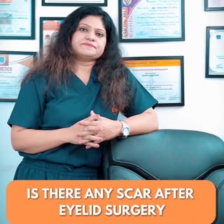 Wondering if eyelid surgery leaves scars? 🧐
Dr. Hiranmayi Jha breaks down the truth behind blepharo