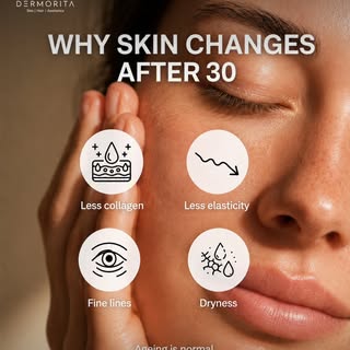 Your skin doesn’t suddenly age at 30—it starts asking for a little more care. ✨

As collagen and ela