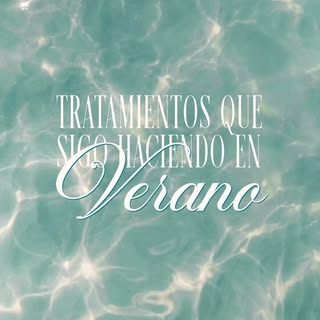 Tratamientos que SÍ sigo haciendo en verano ☀️👇

Porque no… el verano no significa poner en pausa e