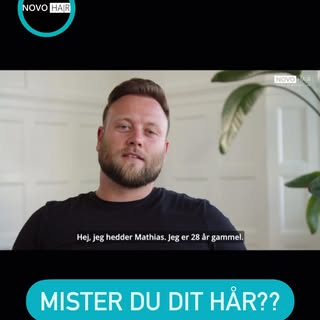 Har du lagt mærke til, at dit hår bliver tyndere? Måske har du stået foran spejlet og tænkt, hvornår
