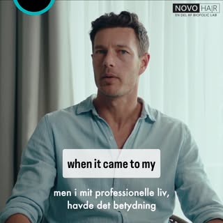 🌱 Hos Novohair tilbyder vi en permanent og naturlig løsning på hårtab 🌟, som kan genskabe både dit