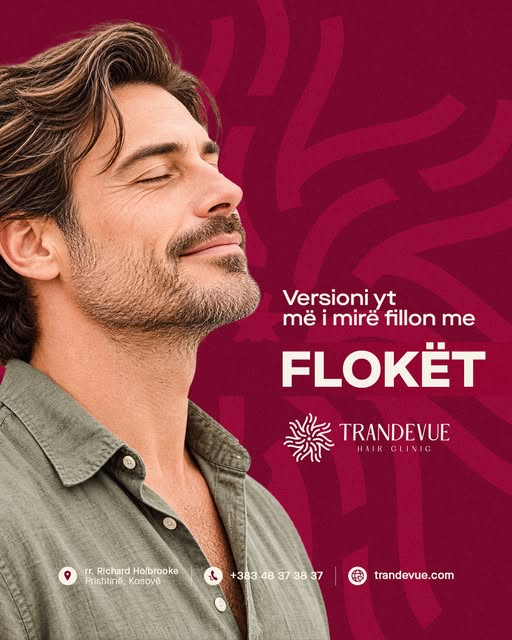 Versioni yt më i mirë fillon me flokë që të bëjnë të ndihesh mirë me veten.

Në Trandevue, çdo trajt