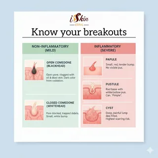 All acne isn’t created equal.
From comedones to cystic lesions — each type needs a different care ap