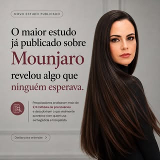 🚨 Se você usa Mounjaro, este é um dado que provavelmente ninguém te contou.

Durante muito tempo, a