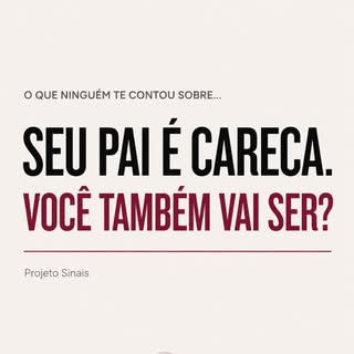 Se seu pai é careca, você também será.

Durante muito tempo, essa frase pareceu explicar a história 